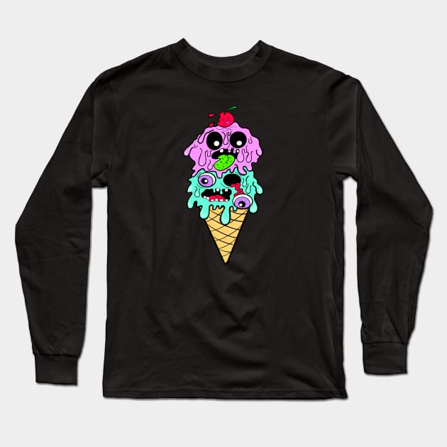 EyeScream Long Sleeve T-Shirt by ScribblinDiamonds